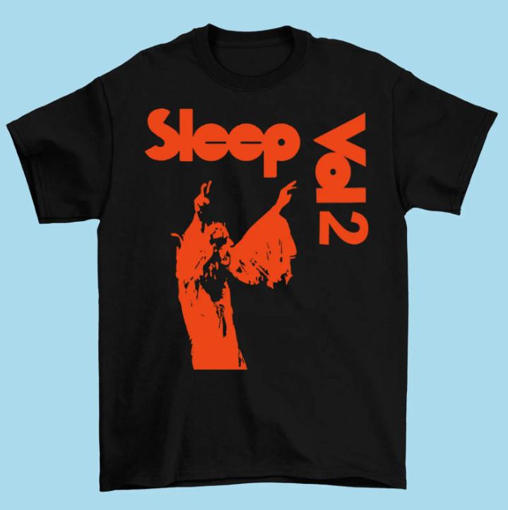 Band Sleep Band Black T Shirt All Size Gift For Birthday Unisex T-Shirt S