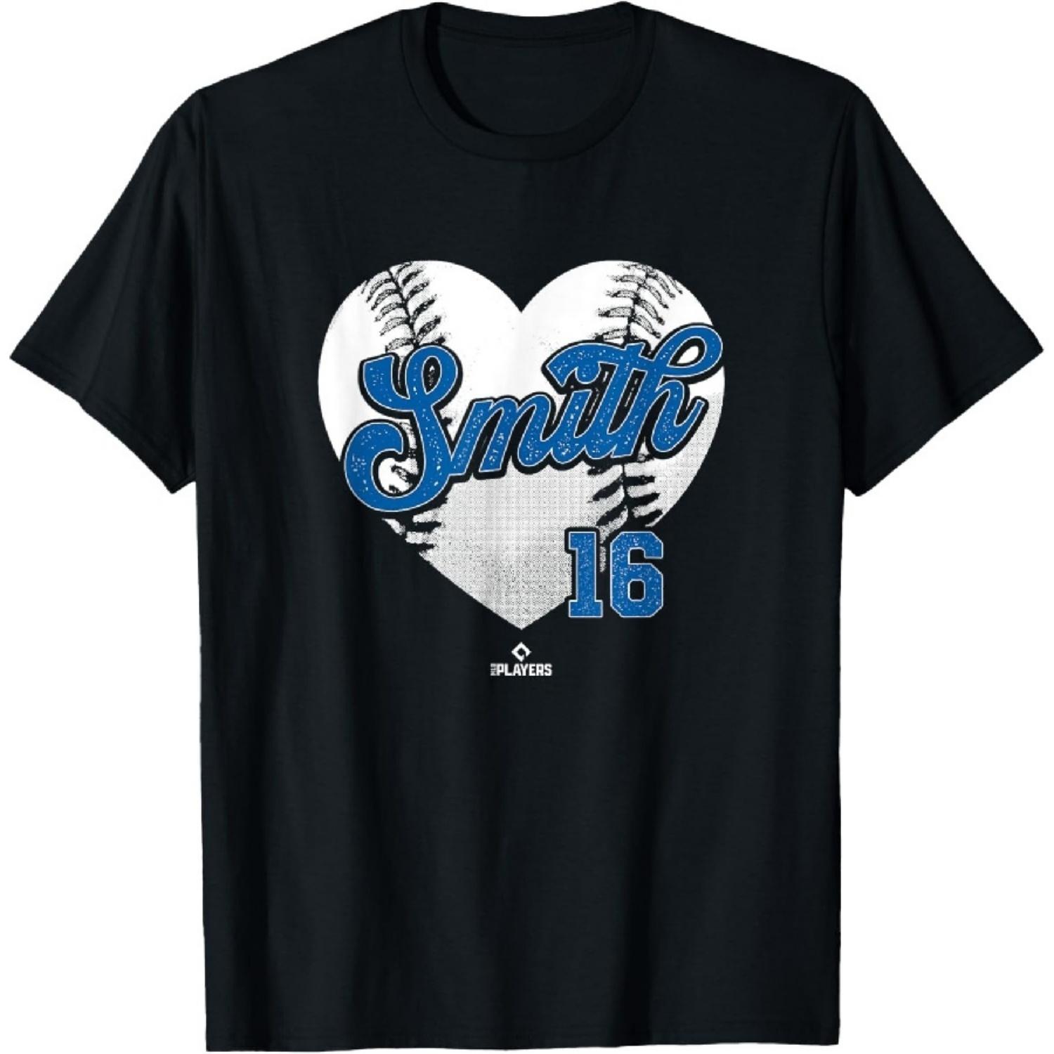 

Baseball Heart Will Smith Los Angeles MLBPA T-Shirt S