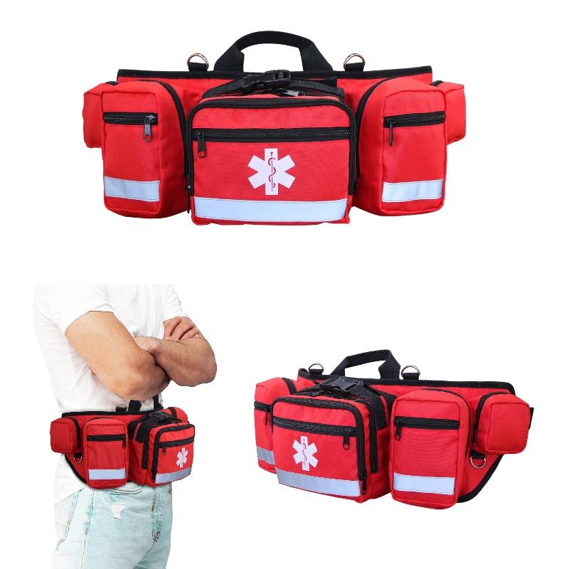 New Outdoor Oxford Cloth Portable Medicine Waist Bag Emergency Rescue Bag