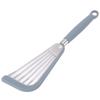 Silicone Fish Spatula Stainless Steel Slot Nonstick Coating Spatula for Frying Beefsteak Egg Grey