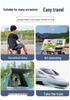 Portable Folding Chair with Backrest for Sketching, Home, Fishing, and Camping