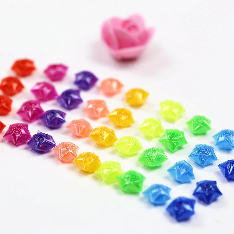 Pentagon Folded Star Tube - Lucky Star Straw Material Wishing Bottle Gift for Students