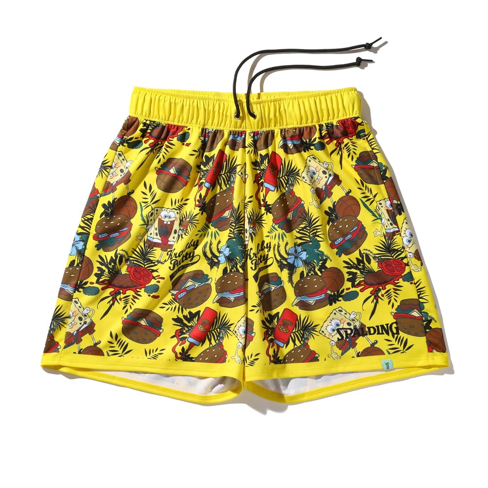 

Шорты-джерси Spalding SpongeBob Clubby Party, желтые, размер S (SMP25051S)