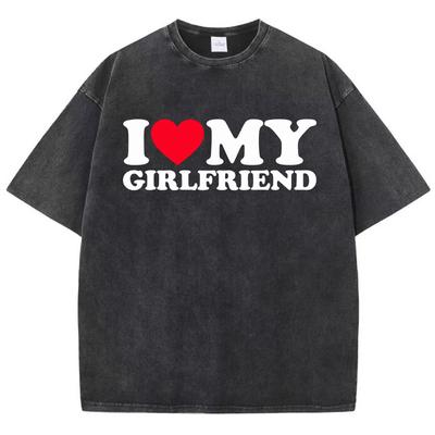 Amo i vestiti della mia ragazza Amo la mia maglietta del mio ragazzo Uomini Quindi per favore statemi lontano Divertente detto BF GF Citazione Regalo