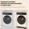 4Pcs Anti Vibration Pads Slipstop Silent Universal Washing Machine Refrigerator Support Dampers Anti-Vibration Pad