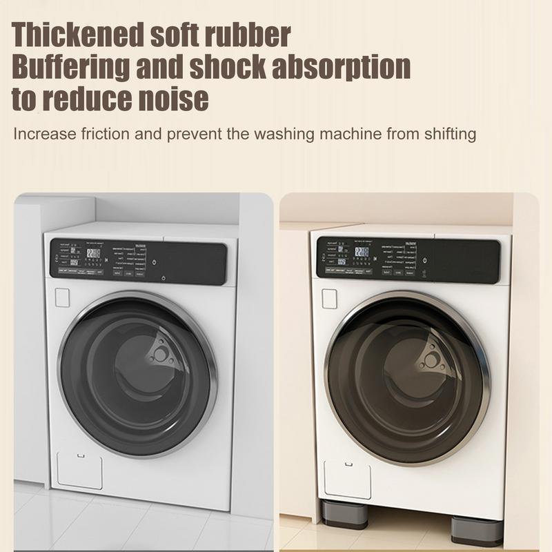 4Pcs Anti Vibration Pads Slipstop Silent Universal Washing Machine Refrigerator Support Dampers Anti-Vibration Pad CN