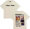 Rapper Romeo Anthony Santos Tour 2026 Merch Tshirts Unisex Women Fashion Hip Hop Street T Shirt Cotton Casual High Quality Tshirt