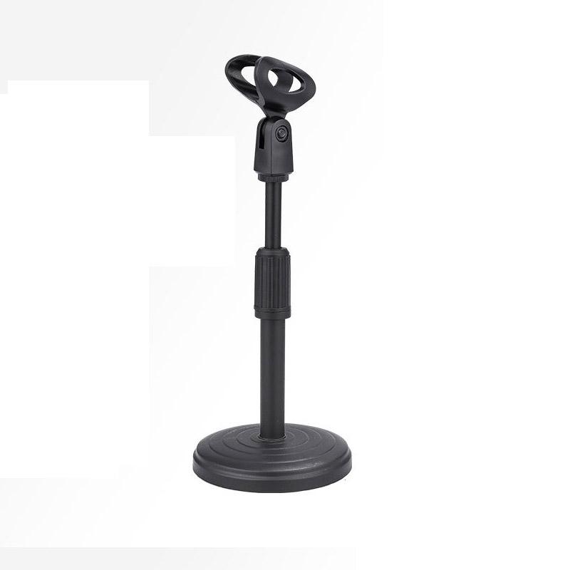 Mini Foldable Desk Microphone Stand Adjustable Microphone Bracket Support Mount Holder Mic Microphone Bracket Support