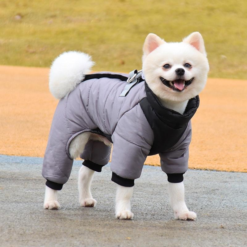 Padded Dog Jackets Reflective Dog Winter Coat Warm Comfortable Clothes