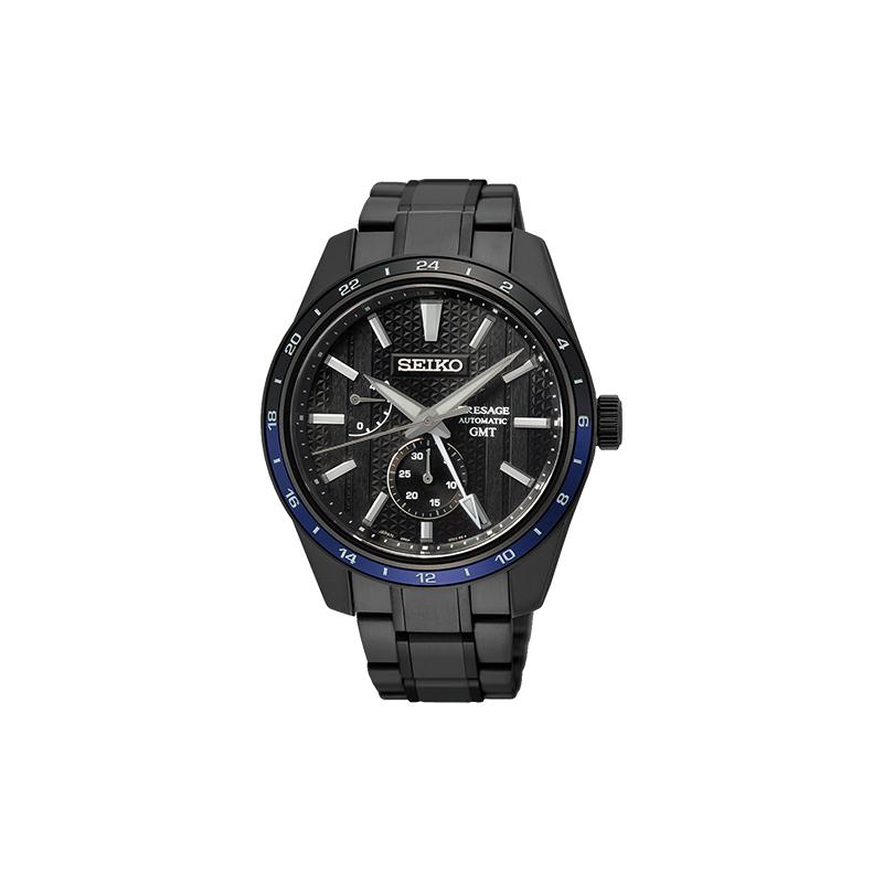 

SEIKO Omen Series Black Zero Halliburton Watch Men s Sapphire Glass Mirror SPB271J1