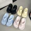 Letter Casual Cool Slippers Popular Internet Celebrity Thick Bottom Stepping Shit Flip-flops 2025 Summer and Autumn New Cartoon Cute