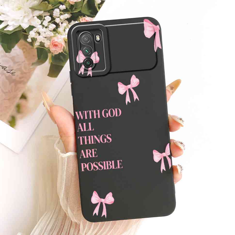 For Xiaomi Poco M3 Case PocoM3 Cute Rabbit Soft Silicone Back Cover For Xiaomi Poco M3 Case 6.53'' Phone Cover Bumper Fundas