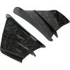 Motorcycle Side Wind Fin Motorcycle Side Spoiler Front Fairing Aerodynamic Winglets for Z900 Z1000 (Marble Grain)