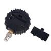 200PSI /BAR/KPA/kg/cm2 Digital Pressure Gauge with Straight Plug fitting 6mm Outside Diameter Hose Tube Connector