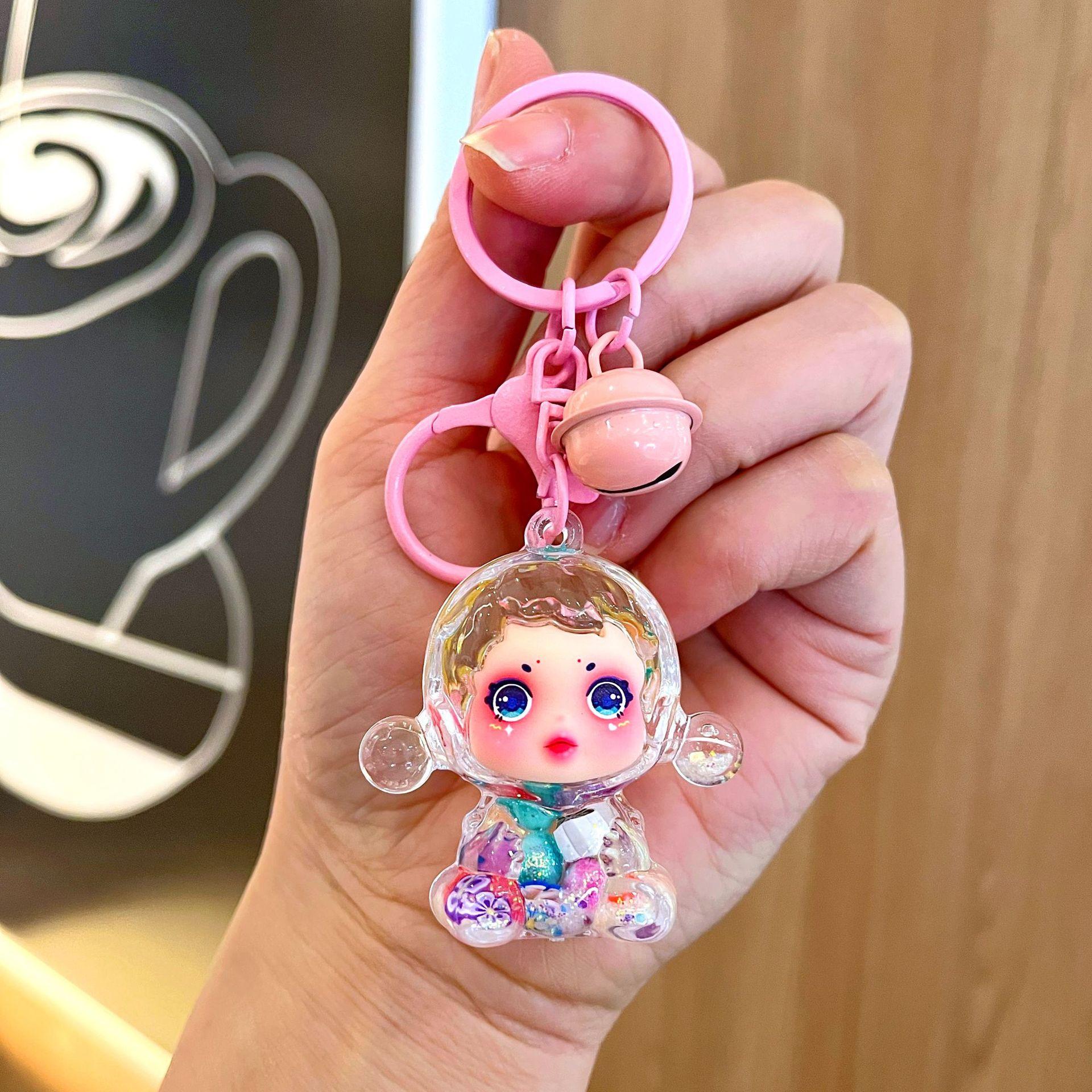 Брелок Милая Кукла Спящая Девочка Брелок Ловец Детей Маленький Подарок keychain