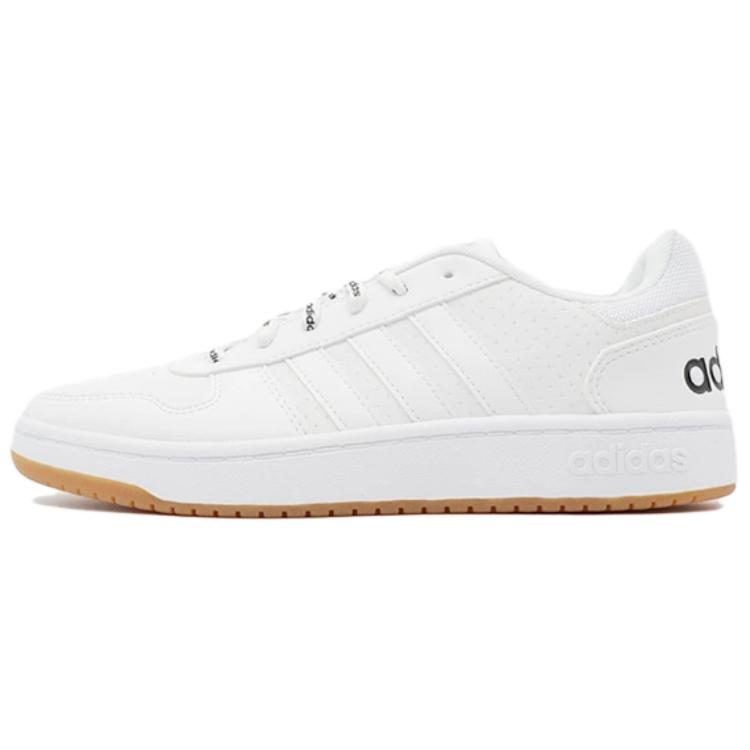 Adidas Hoops 2.0  White Brown  FY8630 40