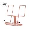 Book Holder for Office Use Foldable Iron Stand Adjustable with Non-Slip Base Portable Desktop book, Sheet Music & Study Stable