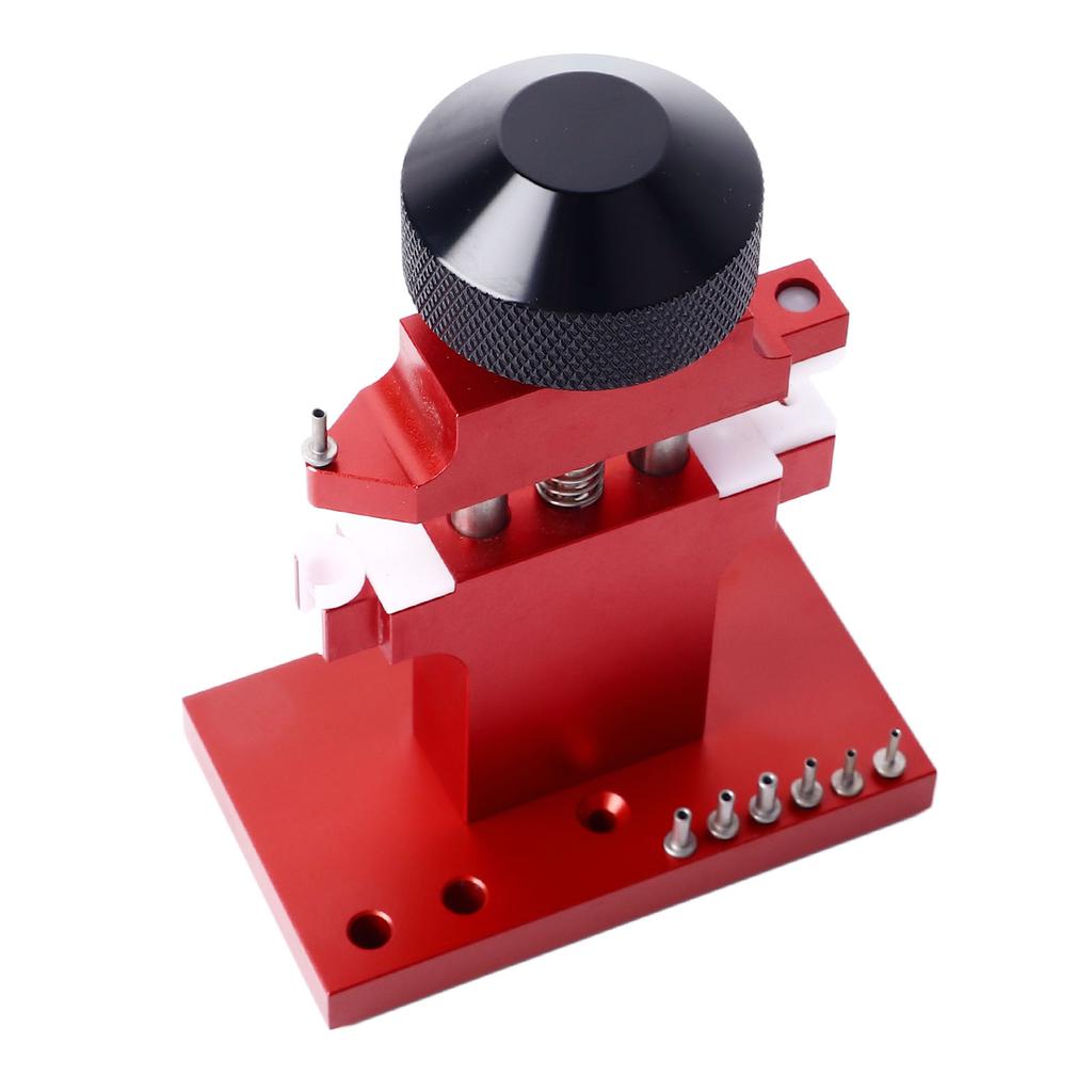Press Type Watch Friction Tube Removal Tool with 7 Pins Rotation Button Watch Repair Tool for Watchmaker