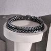 Stainless Steel  Jewelry Thick Heavy Cuban Chain Men Bracelets Wristband For Dad Boyfriend Valentine's Day Gift