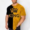 Men's Plus Size T Shirt Tee Big and Tall Graphic Crew Neck Print Short Sleeve Spring & Summer Fashion Streetwear Basic Comfortable Casual Sports Tops