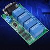 12V 4Ch DB9 RS232 Relay Board Remote Control UART Serial Port Switch for Car Motor