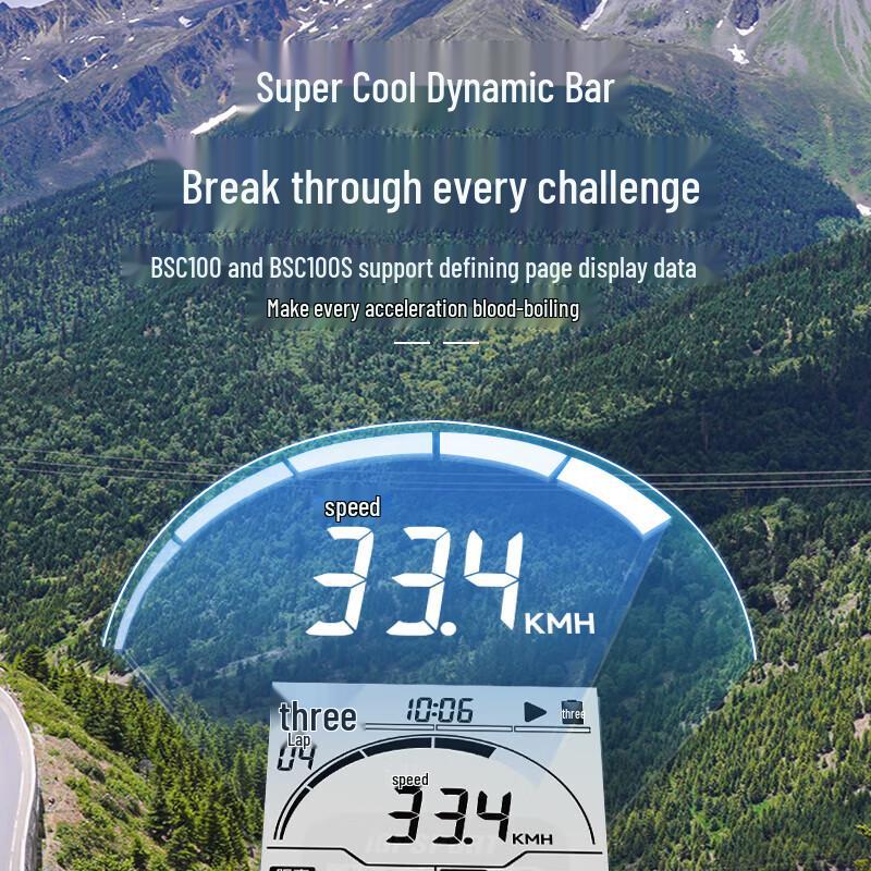 iGPSPORT BSC100 GPS Bluetooth Wireless Cycling Computer (CN Version)