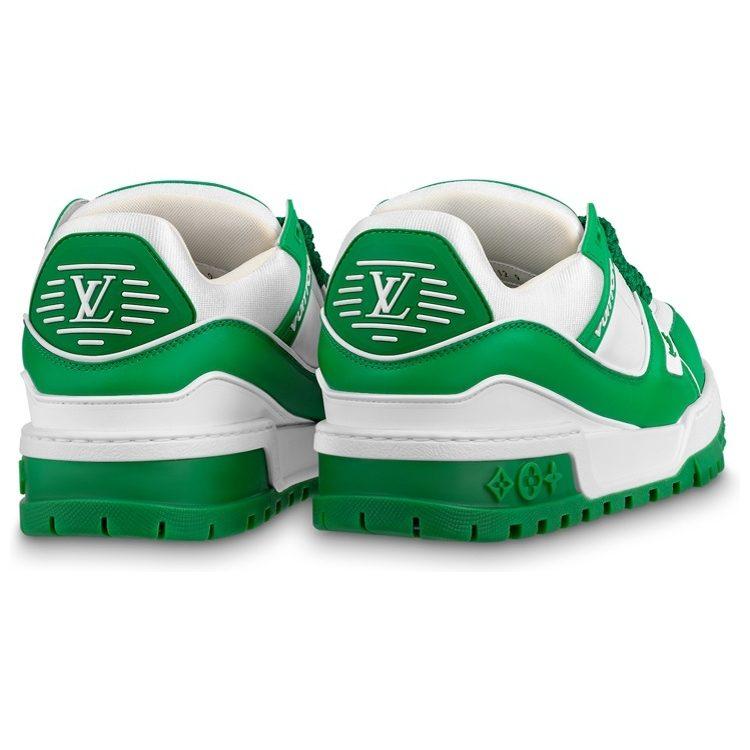 LOUIS VUITTON Lv Trainer Maxi Sneakers 'Green' 1AB8SD