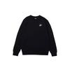 Nike Outdoor Versatile Fashion Breathable Urban Commuting Round Neck Letter Logo Sweatshirt Unisex Sweatshirt Black BV2667-010(TEAM1061-3.3.15)