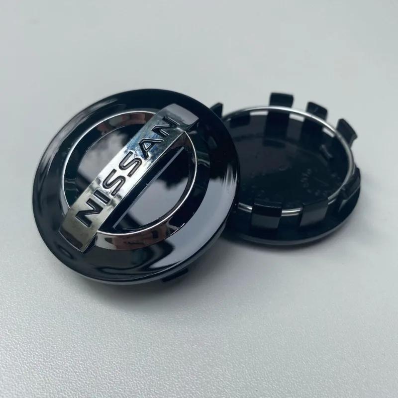 Für Nissan ArR44 Stück 54mm/60mm Auto Radnabenabdeckungen für Nissan Nismo GTR Leaf Juke Patrol Tiida Navara Micra X Trail Qashqai Zubehör