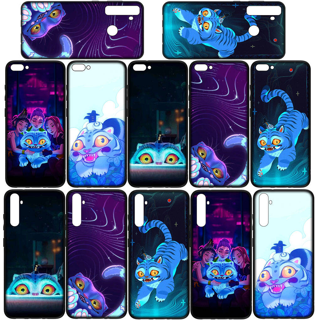 Für iPhone 17 16 15 Xiaomi Poco F7 F8 X7 X6 C85 C75 M8 Redmi Note 14 13 12 11 Pro Max 14C 13C 15C A3 A4 Handyhülle KPop Mira Dämonen Rumi Jäger Tiger