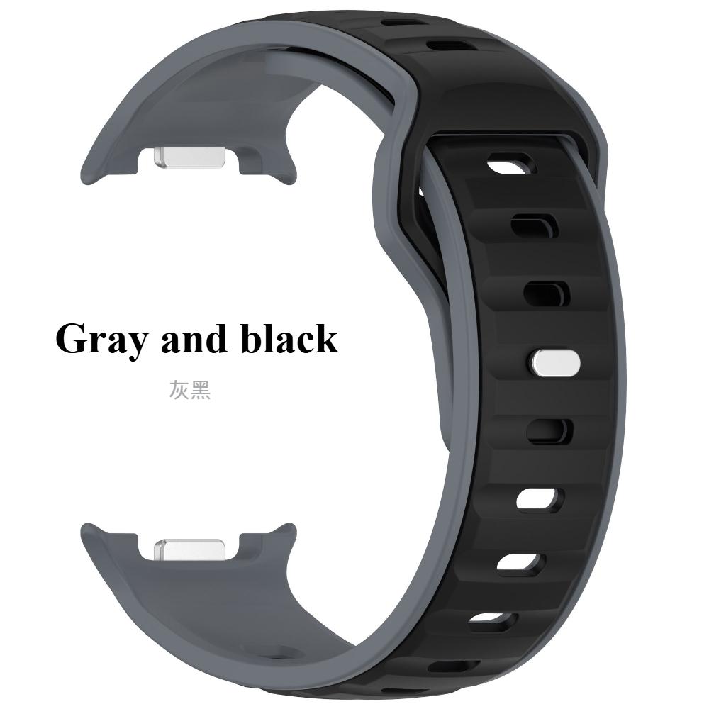 

Soft Silicone Strap For Samsung Watch 8 classic Watchband Replacement 46MM 44MM 40MM No Gaps Galaxy Watch8 Correa Galaxy Watch 8 40mm чорний