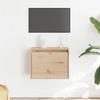 VidaXL Wall Cabinet 45x30x35 Cm Solid Pine Wood