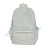 Schoolbag Japanese ins style girl backpack female middle school student schoolbag high value lace edge light leisure travel backpack