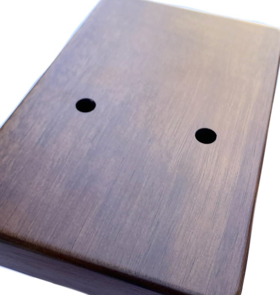 MIYINGE Kalimba in Acacia Wood Box with Scale Thumb Japanese Sheet Music Instrument 17 Tuning and 17-Note - Pre-tuned, Markings, Piano, Included,