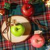 Christmas decorations 2025 Ping An Joy Apple Pendant Keychain Simulated Fruit Christmas Tree Pendant Xmas Navidad Gift