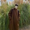 Woolen Coat Men's Winter Thickened Mid-length Korean Style Trendy High-end Knee-high Windbreaker Woolen Coat