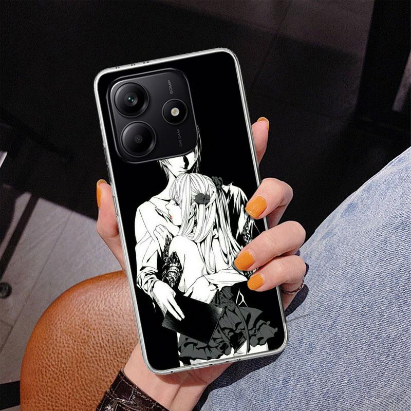 N-Note D-Death Anime Ryuk Phone Case For Xiaomi Redmi Note 15 14 13 12S 12 11 Pro Plus 14S 11S 11E 10 10S 11T 5G Personalized Co