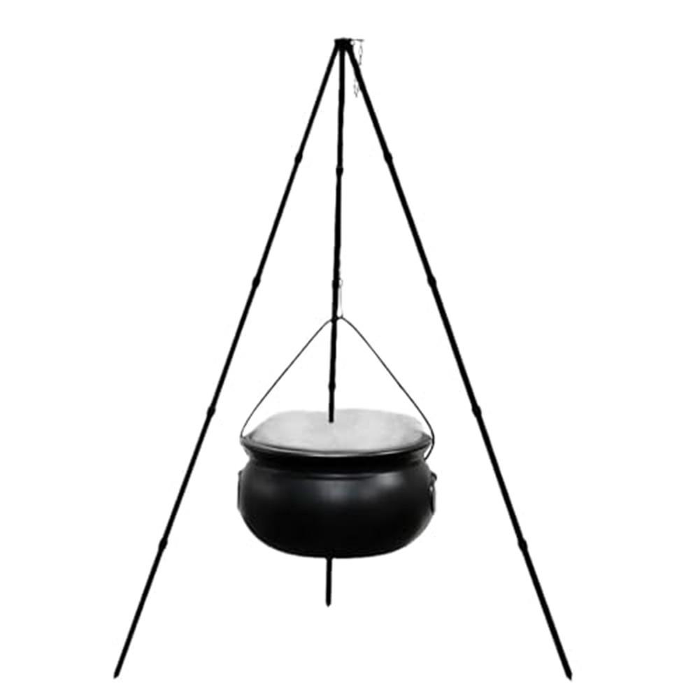 

Halloween Decor Witches Cauldron 51 Inch Tripod Stand