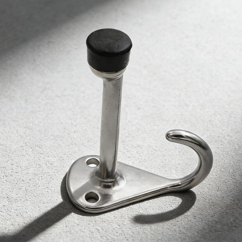 Rusts Proof Door Stoppers with Electrolytic Polishing Strong Anti Rusts Door Holder for Anti Corrosion & High Gloss Finish