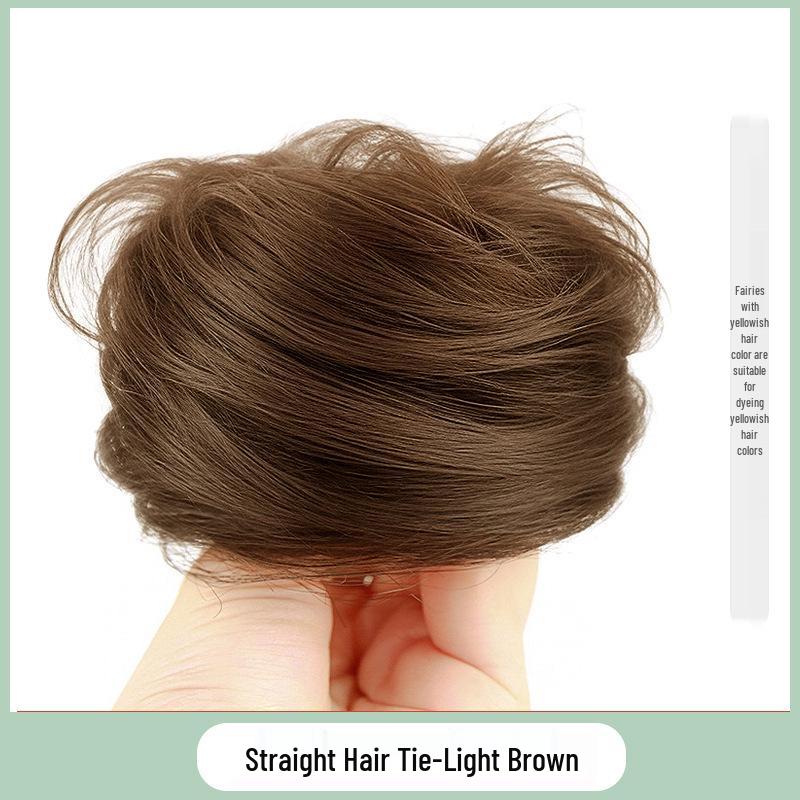 

Women s Fluffy Bird s Nest Hair Bun Wig & Hair Tie