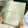 5PCS/Set L-shaped A4 File Folder Gradient Color Document Folder Test Paper Clamp  Business