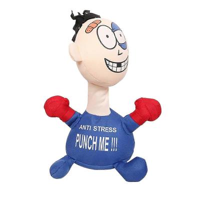 Punch The Villain Punch Me Electric Plush Toy Vent Screaming