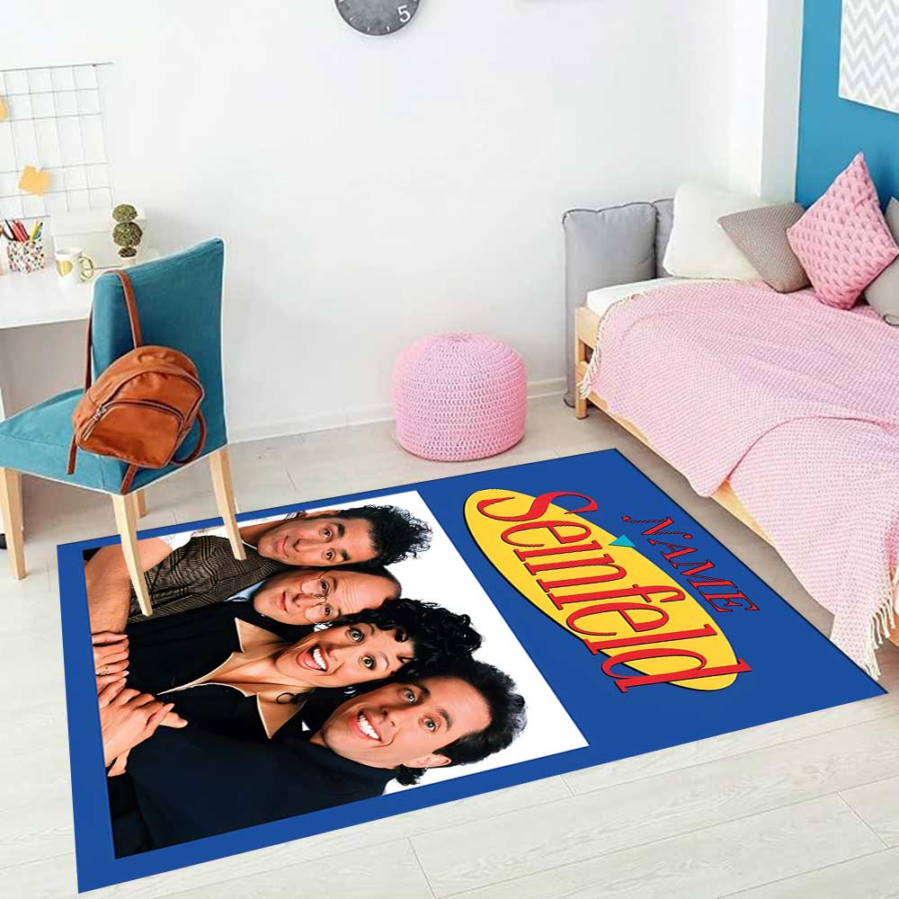 Warner Bros. Lavori (16) Personalizza il tuo tappeto con nome, cuscino per sedia da ufficio, regalo per camera da letto, soggiorno di casa.