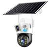 4G Solar Dual-Lens PTZ Outdoor Waterproof Camera with Offline Capability