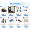 Vacuum Manometer Mini Dial NPT 30HG/0PS Portable Dual Scale Dial Gauge 1/4"  Vacuum Pressure Meter 2" Dial Digital Display Gauge