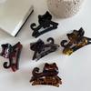 Haarkralle Katzenform Stabil Anti-Rutsch-Design Haarspange Hinterkopf Große Haarkralle Leicht Half-Tied Haaraccessoire