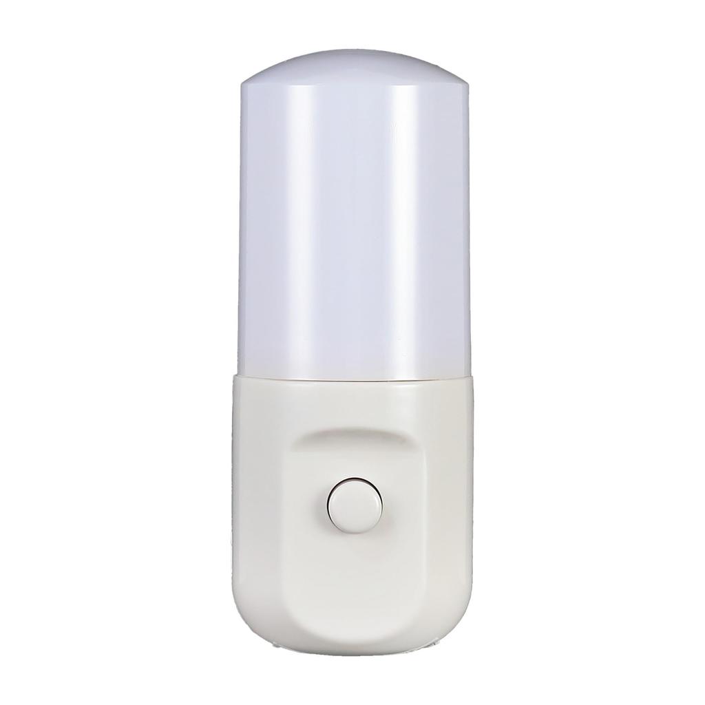 ELPA LED Sensor Light (WhitePlug-in Type) with Switch PM-LSW1(W)