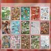 Die Cut Sticker Book With Spiral Binding 30 Sheets Stickers Scrapbooking Journaling DIY Craft Supplies For Kids Adults