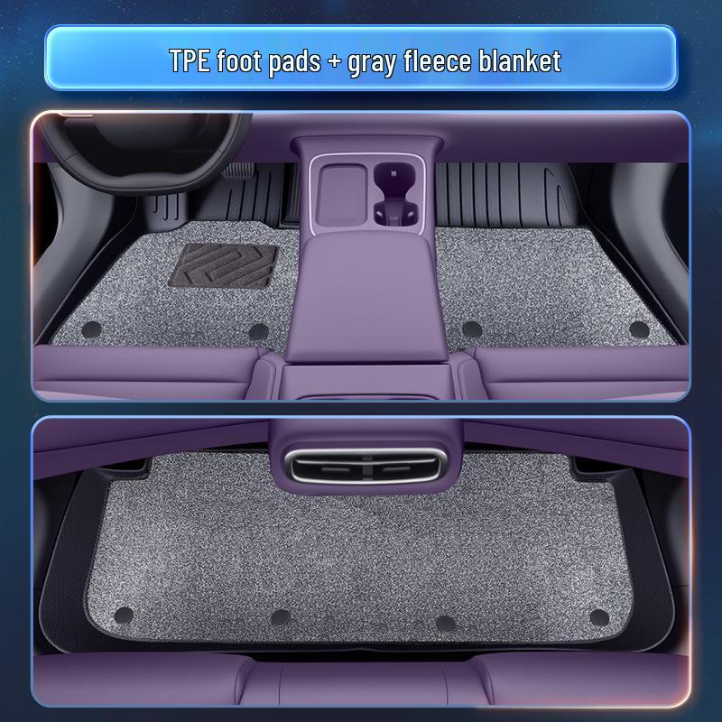 Leapmotor C10 TPE2026 Floor Mats - Complete Set for New Car Interior