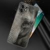 Husă Telefon Animal Elefant Pentru Apple iPhone 13 12 Mini 11 Pro XS Max X XR 8 7 6S 6 Plus SE 2020 5S 5 Husă Moale TPU Negru